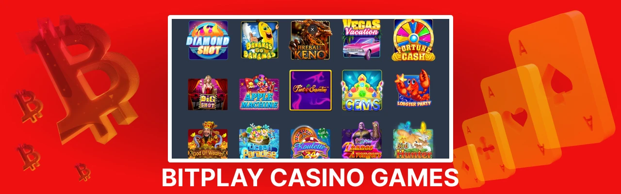 Bitplay casino live games