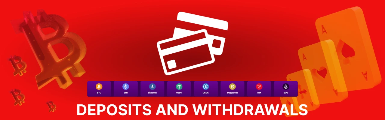 Deposit and withdrawals at trust dice casino