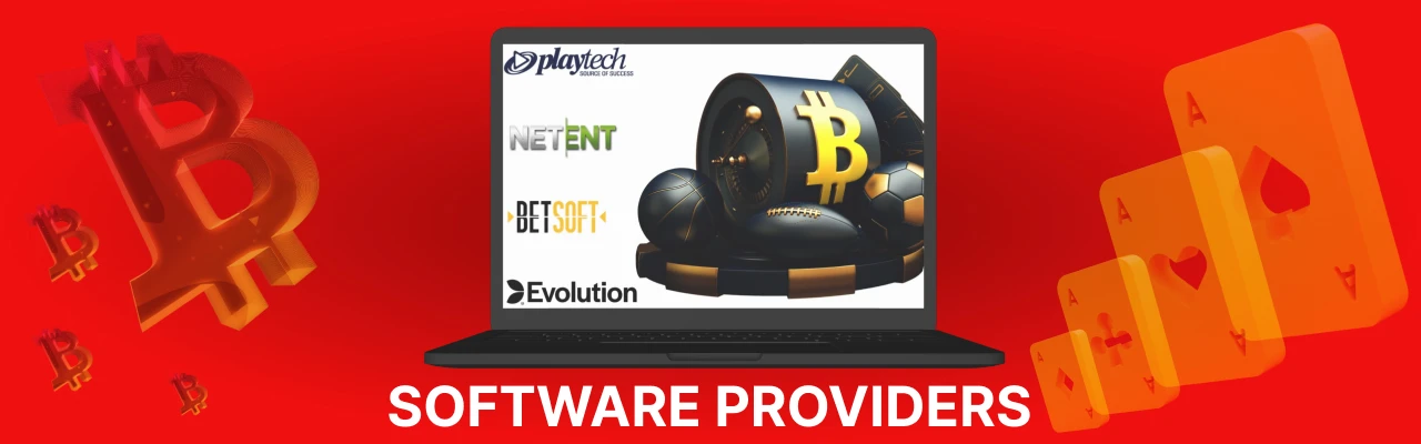 Software providers at bitcoin casino