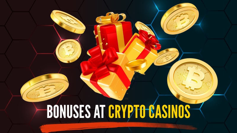 Bonuses and Freebet at Crypto Casinos