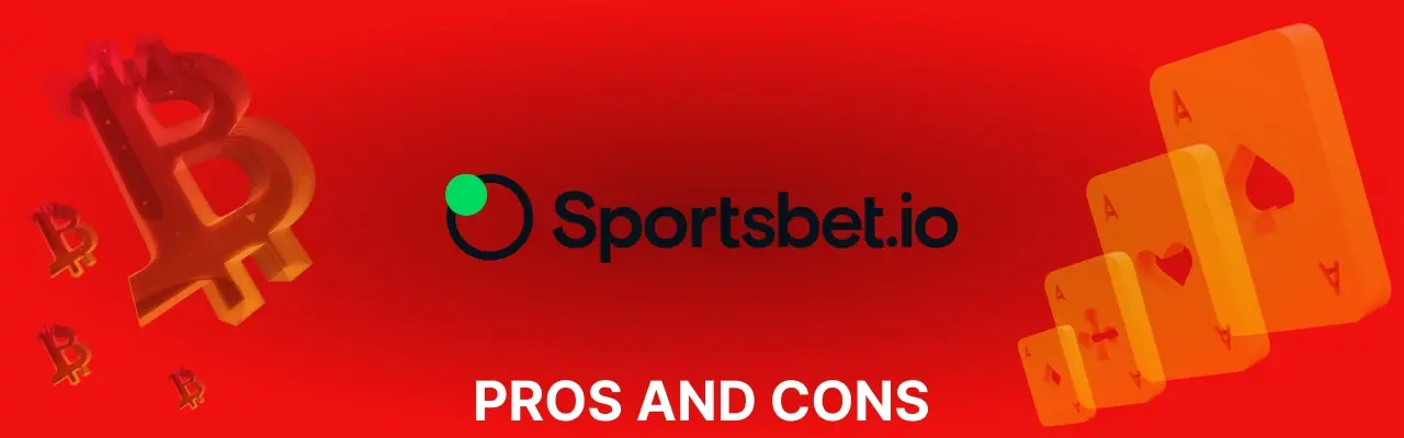 Pros and cons of sportsbet io
