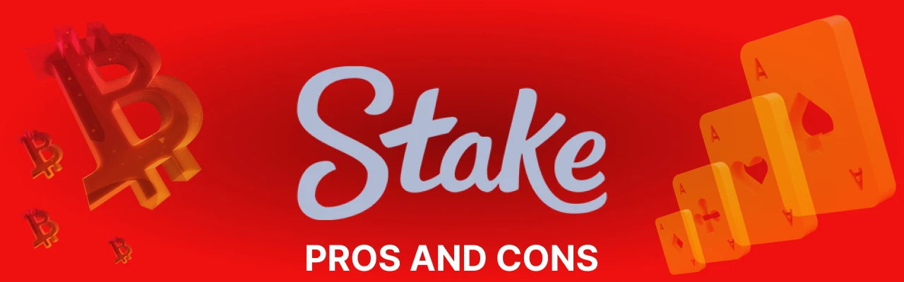 Pros and cons of stake crypto casino