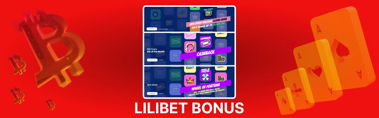 Lilibet casino bonuses