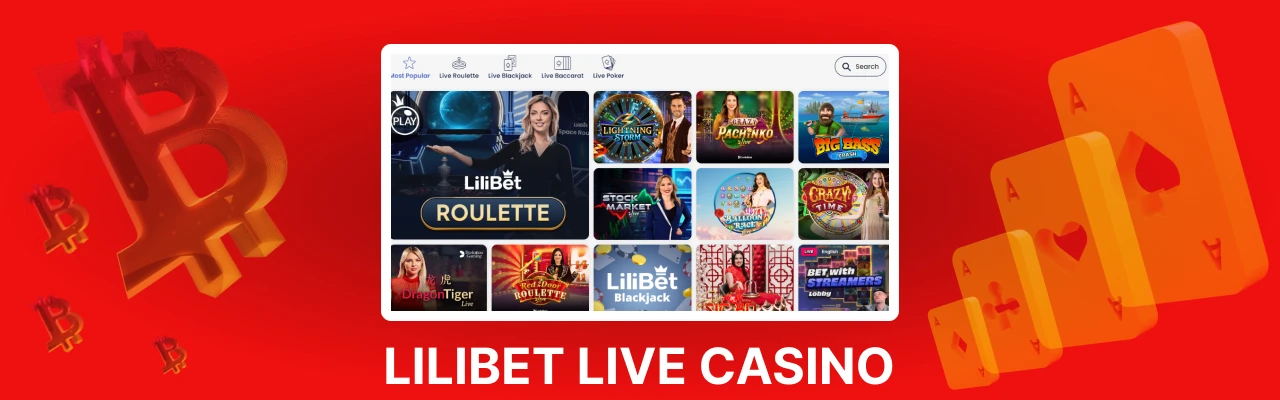 Lilibet live casino