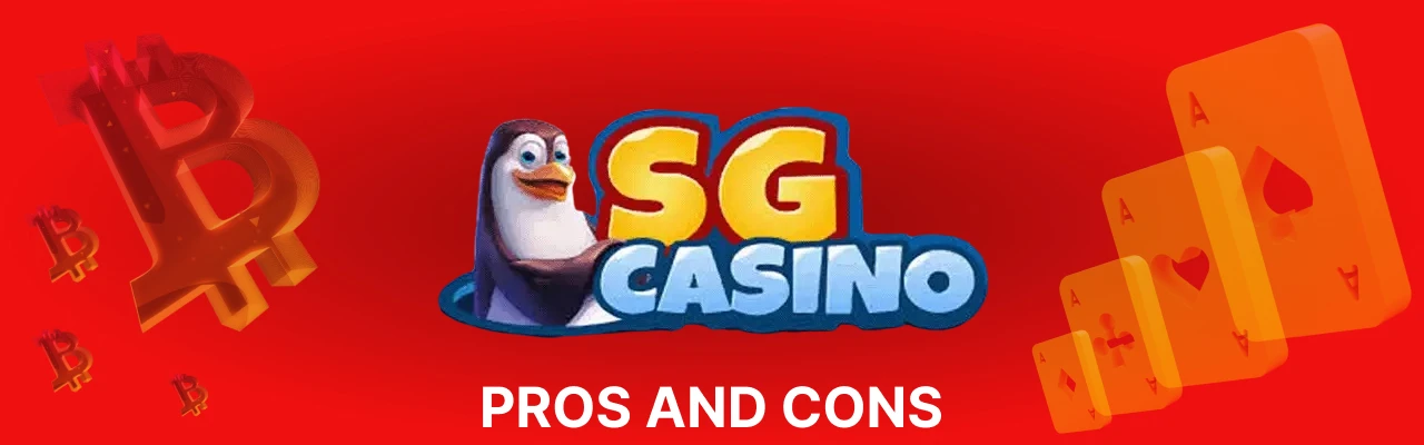Pros and cons of sg casino
