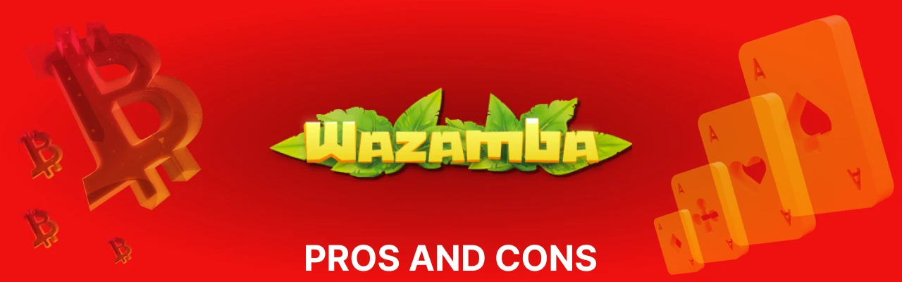 Pros and cons of wazamba