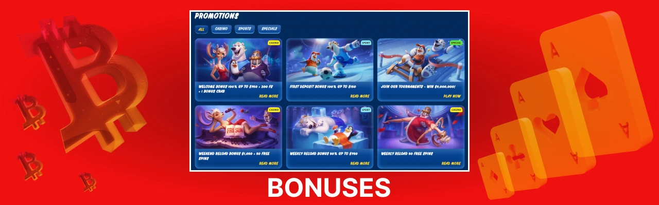 Sg casino bonuses