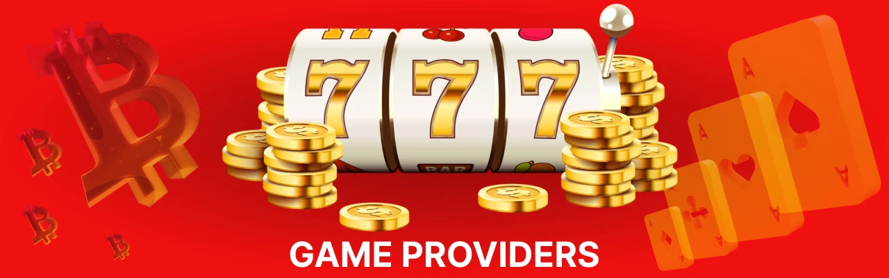 Diversity of games and providers at crypto casino