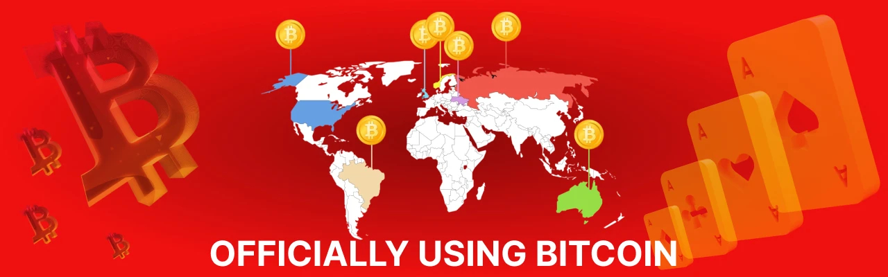 Countries using bitcoin as currency